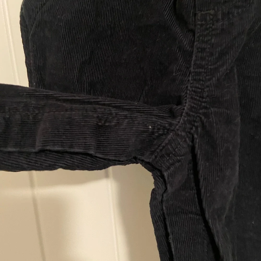 EUC Carter’s baby boy’s black‎ corduroy pants overalls 18 months